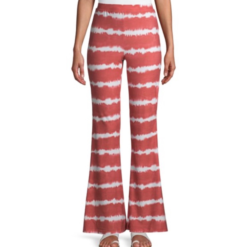 Derek Heart Derek Heart Tie Dye Flare Pant